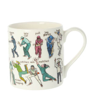 Picturemaps The Art of Cricket Mug 350ml